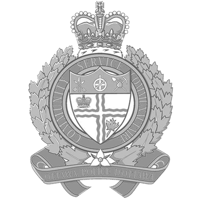 Ottawa Police Grayscale Logo