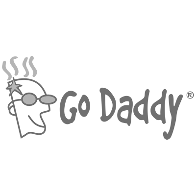 Go Daddy Grayscale Logo