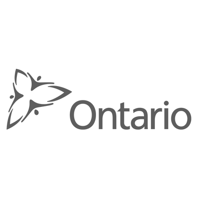 Government of Ontario Grayscale Logo